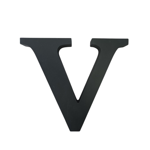 Michaels Other - Chalkboard 6" Letter V  Black Wall Decor Hanging Home Organization